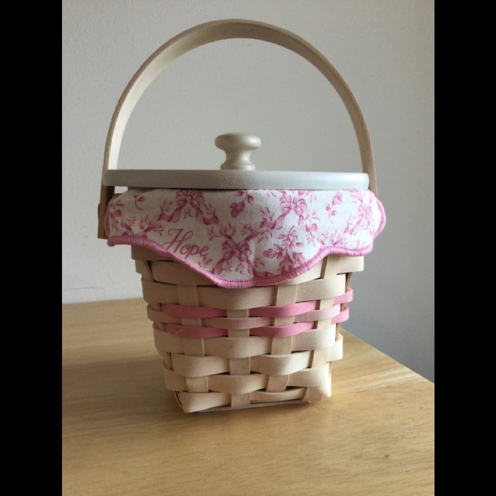 Longaberger 2001 Horizon of Hope Basket Combo